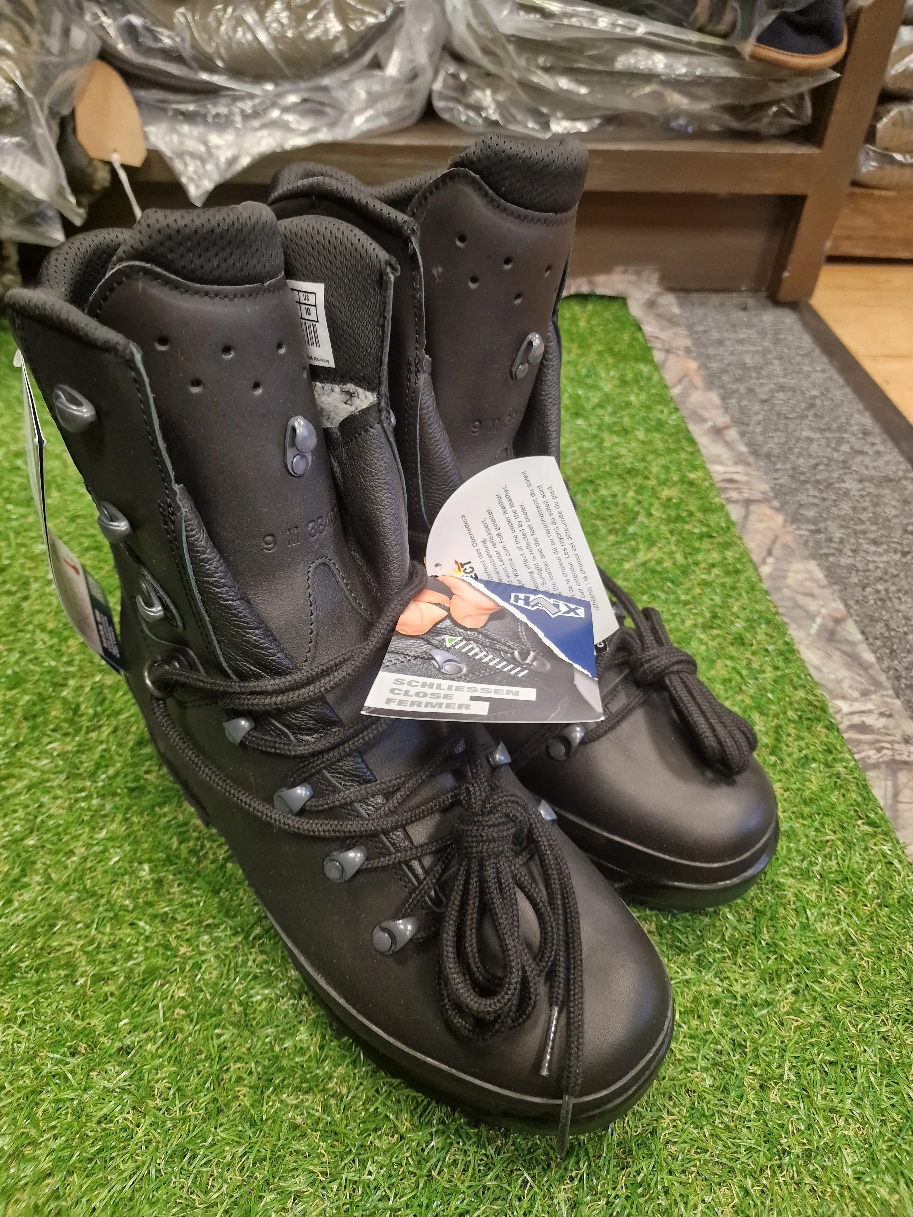 Haix Cold Wet Weather all leather goretex boots