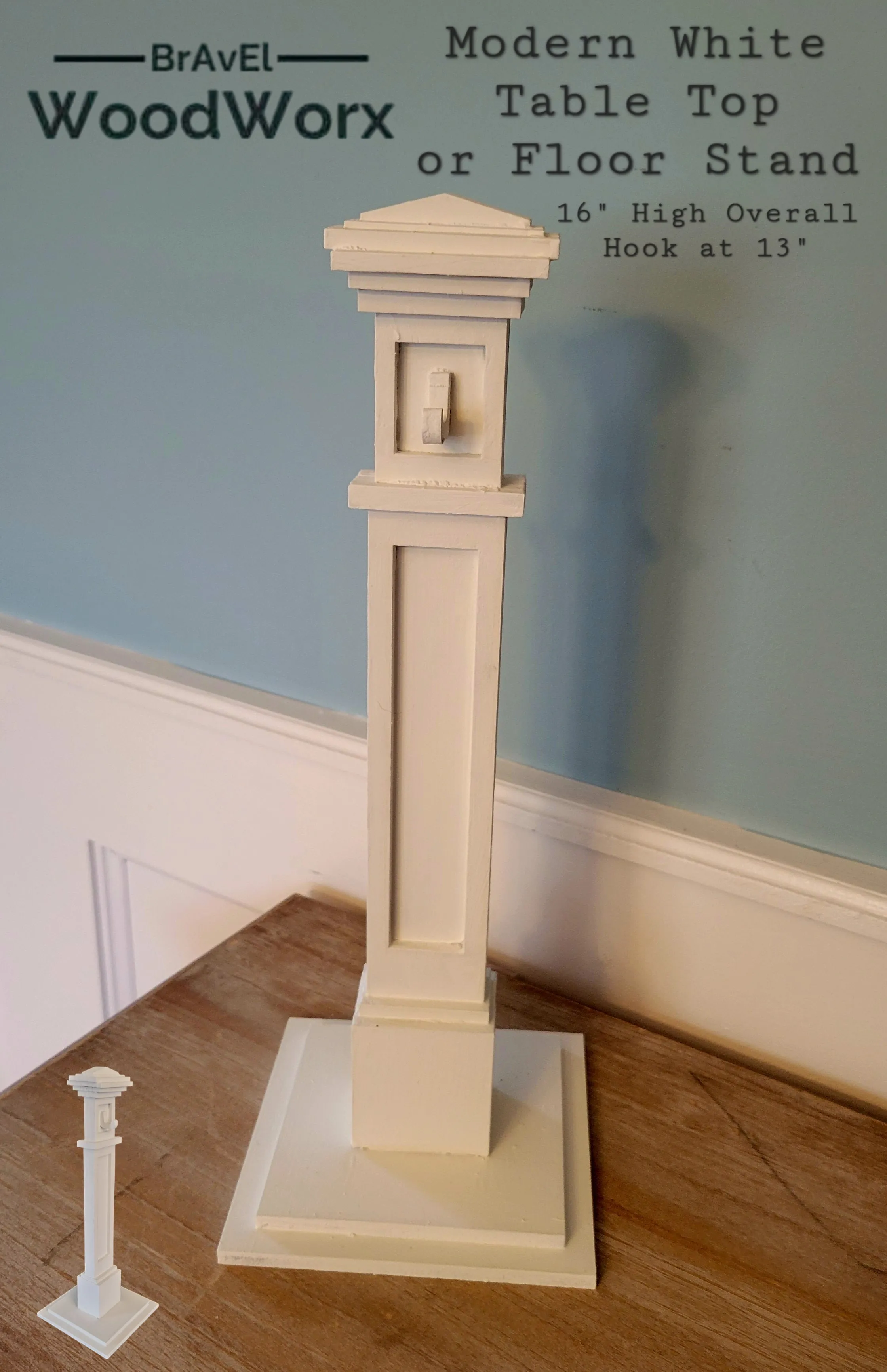 Hello Winter Snowflake Shelf Stand: Festive Seasonal Decor for Your Home
