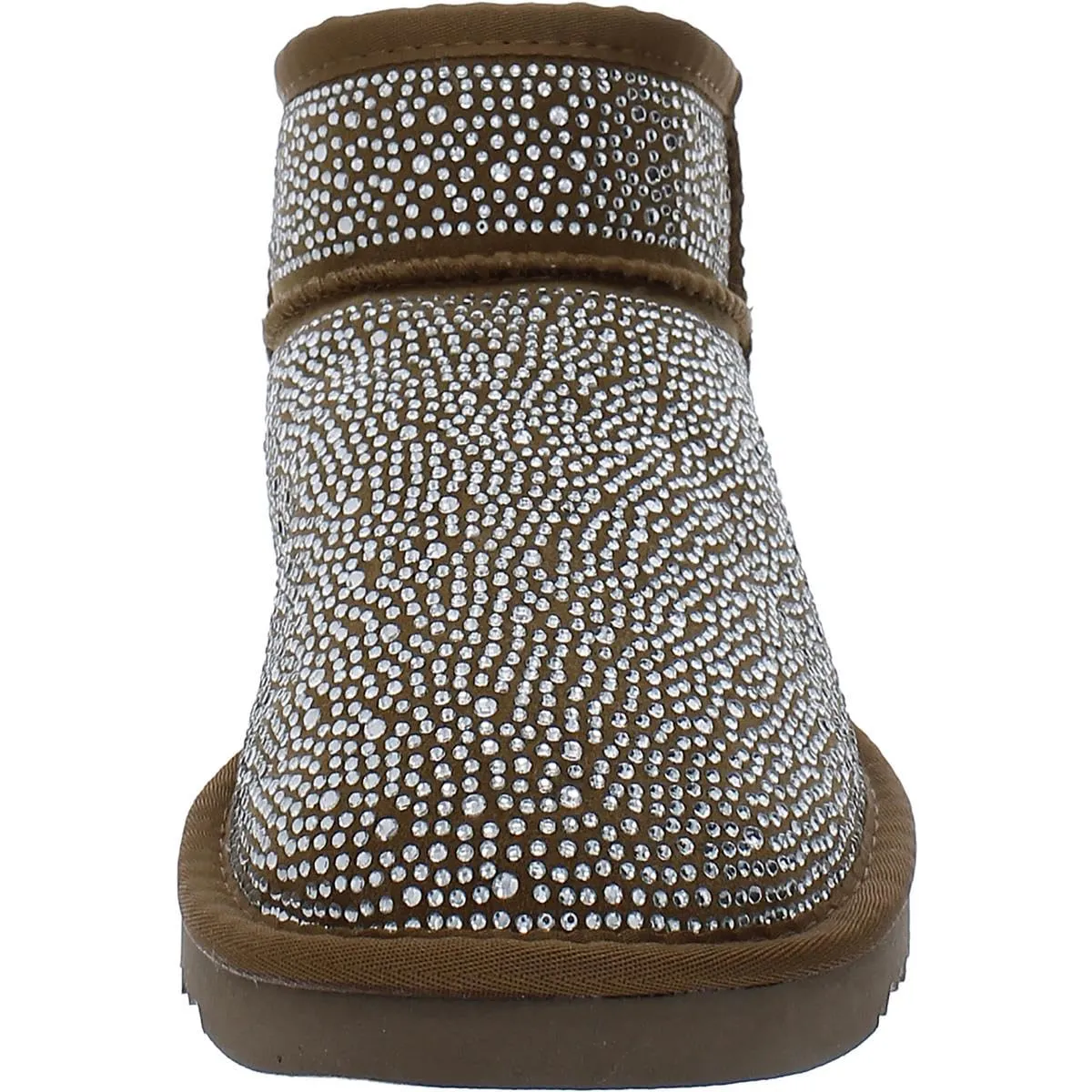 INC Womens Ariee Faux Fur Ankle Winter & Snow Boots Tan 7 Medium (B,M)