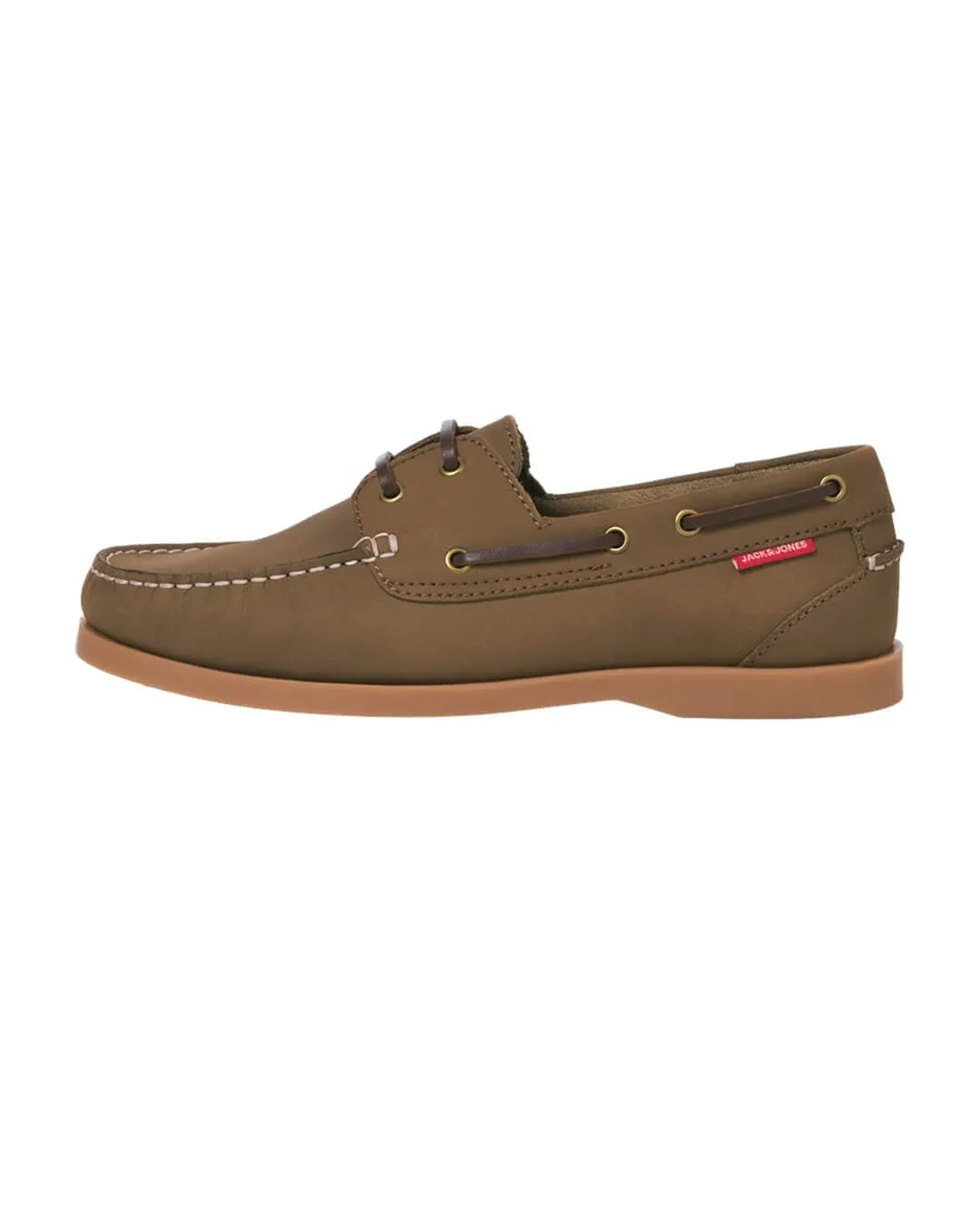 Jack & Jones Brown Boat Shoes