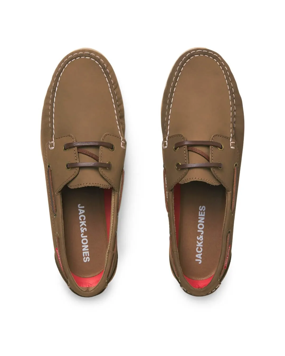 Jack & Jones Brown Boat Shoes
