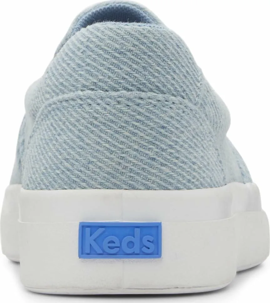 Keds Women's Pursuit Slip ON Sneaker, Denim, 6.5