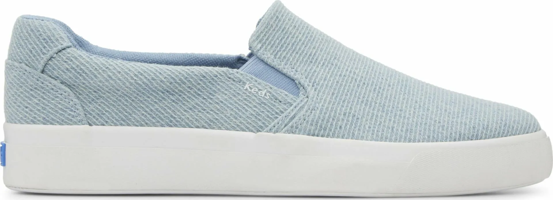 Keds Women's Pursuit Slip ON Sneaker, Denim, 6.5