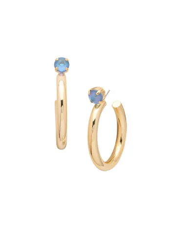 Keeley Studded Hoop Earrings- Specialty