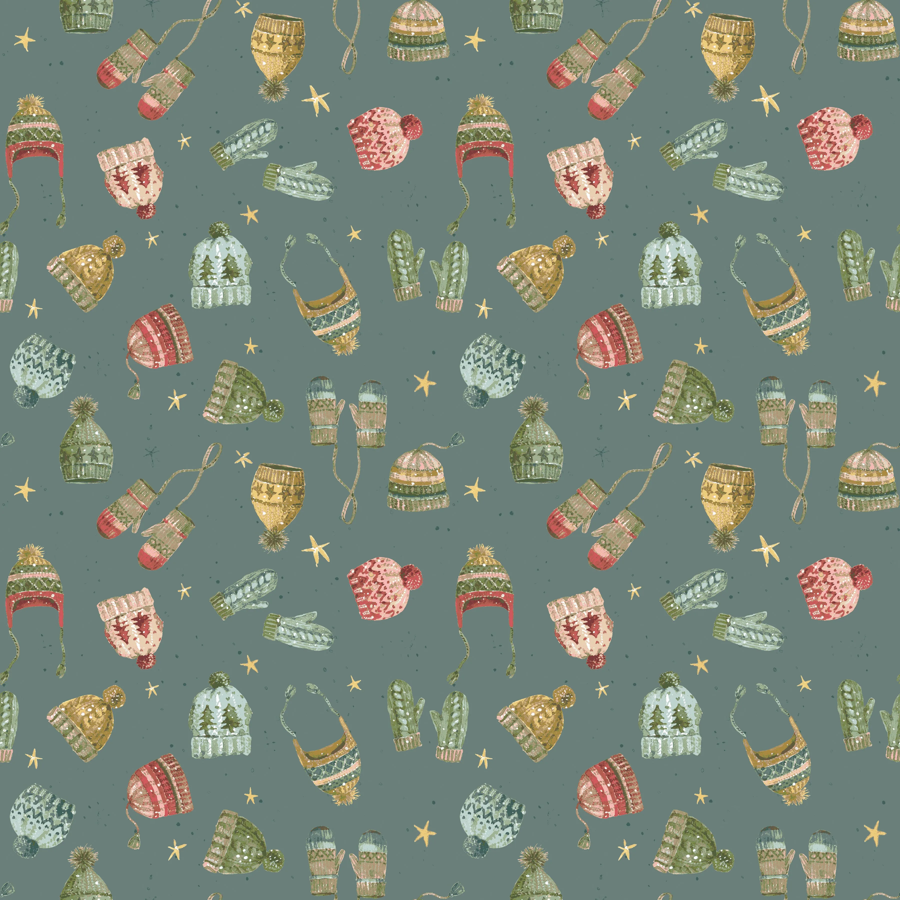 Magical Winterland | One Yard Bundle Winter by Lisa Audit for Riley Blake | 10pcs