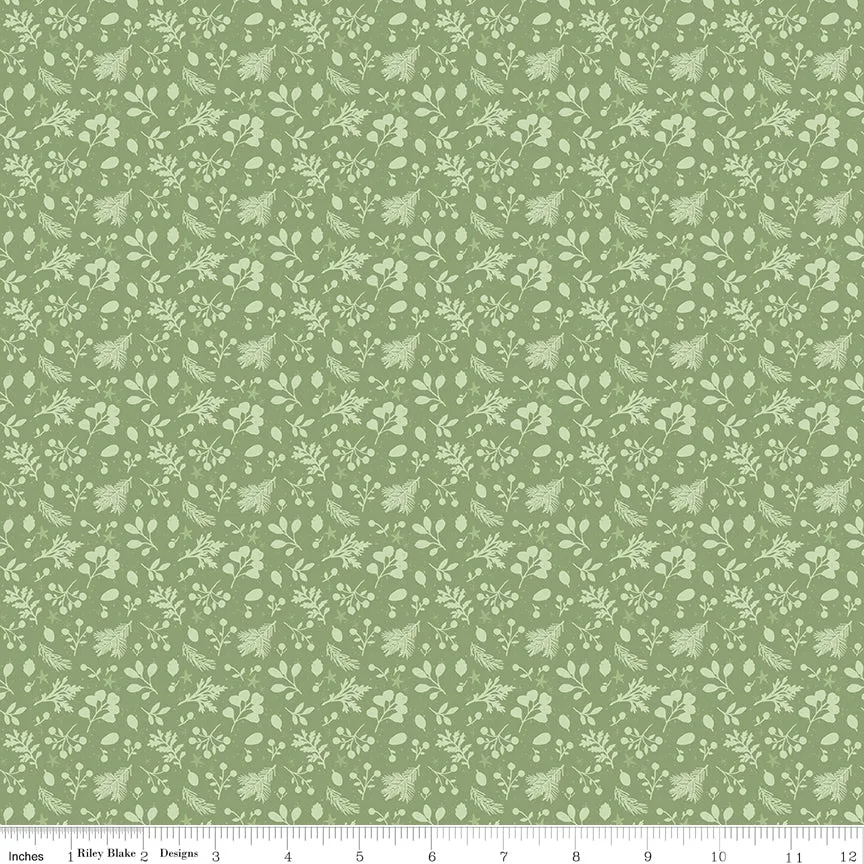 Magical Winterland | Tonal Clover by Lisa Audit for Riley Blake