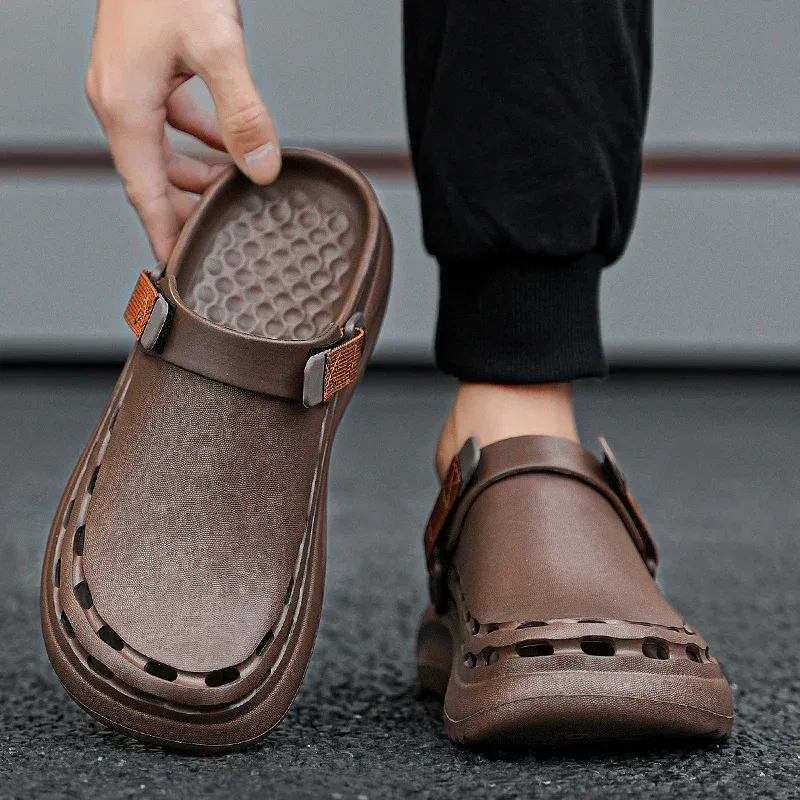 Male Lightweight Non-Slip Quick-Dry EVA Beach Sandals
