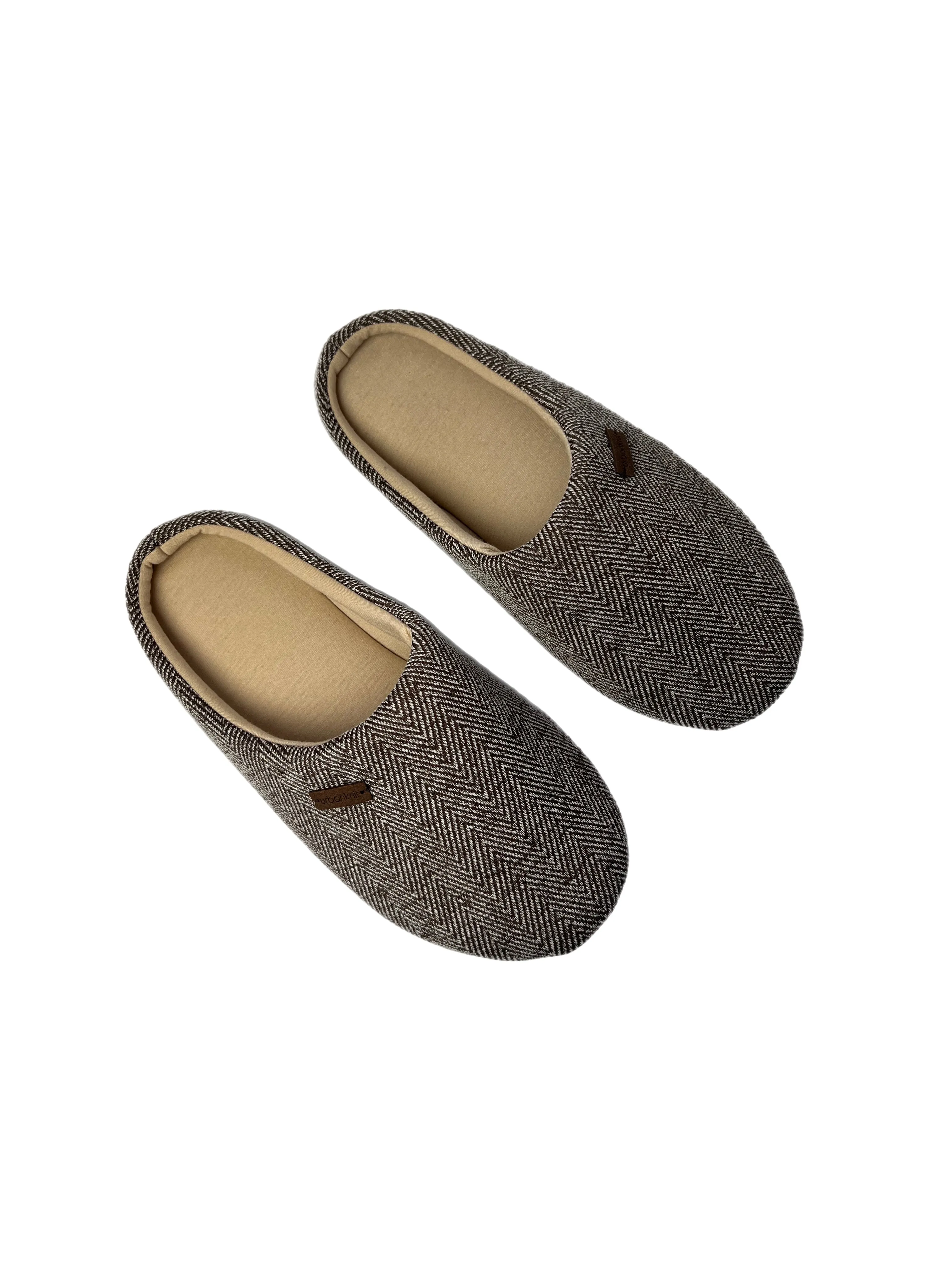 Men's Light Brown Slippers