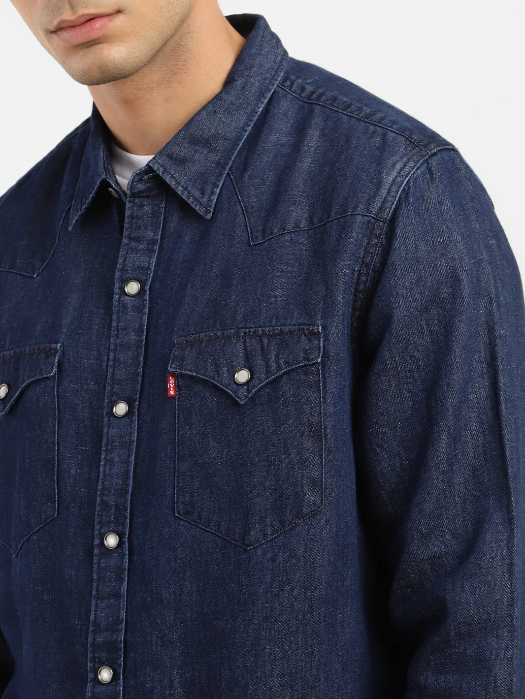 Men's Solid Slim Fit Shirt