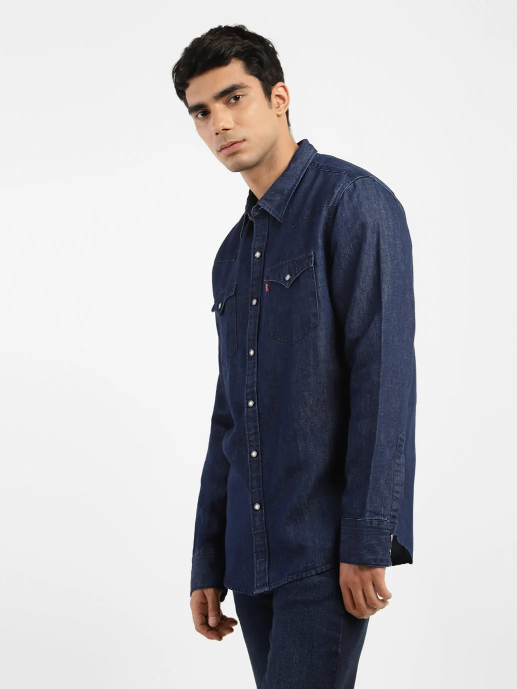 Men's Solid Slim Fit Shirt