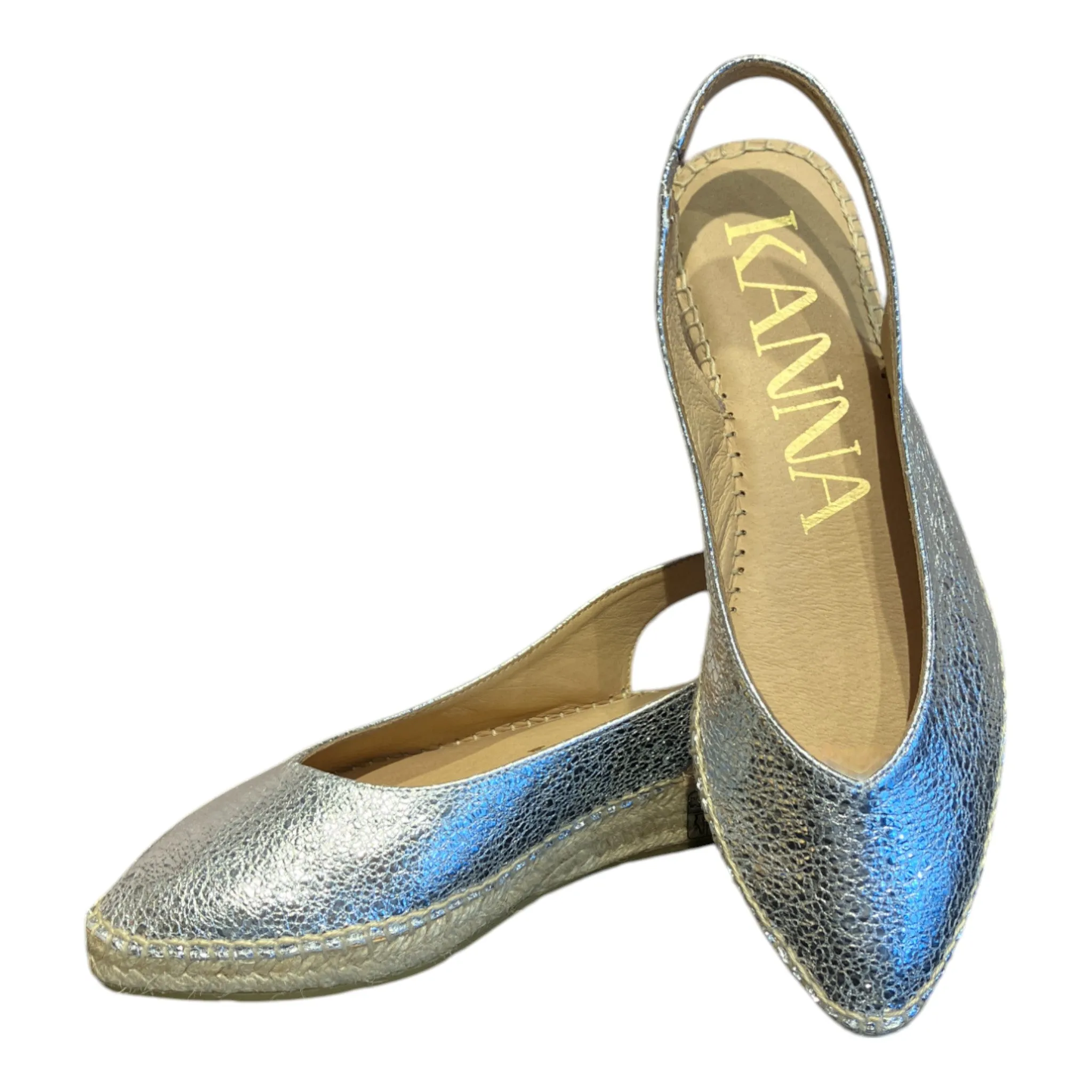 Metallic Sandals