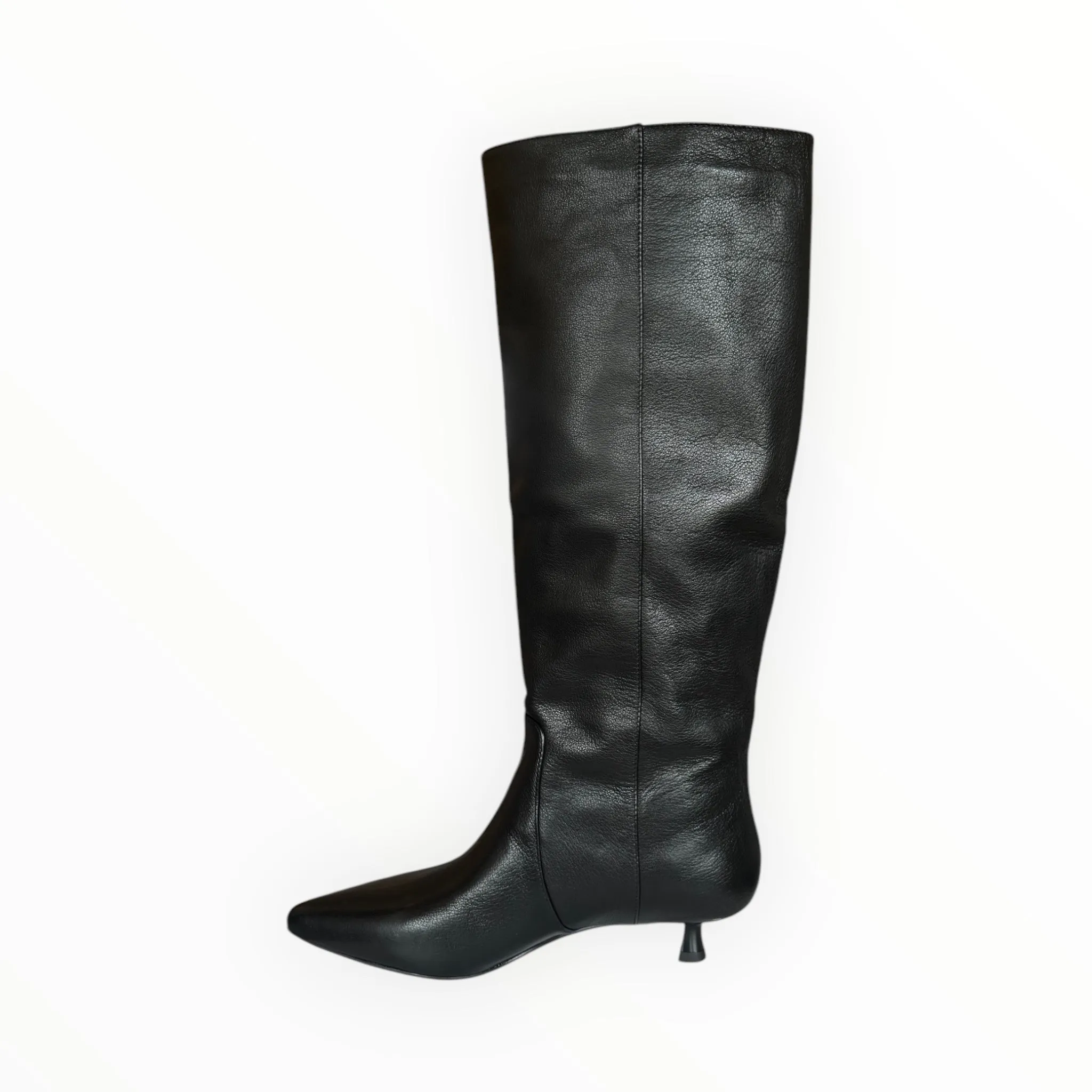 Mollini Leather Boot - Black