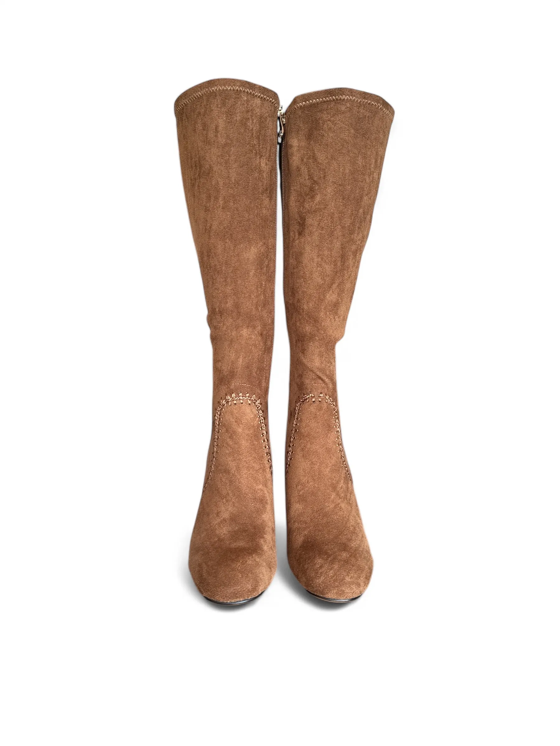 Mollini Microfibre Boot - Chocolate