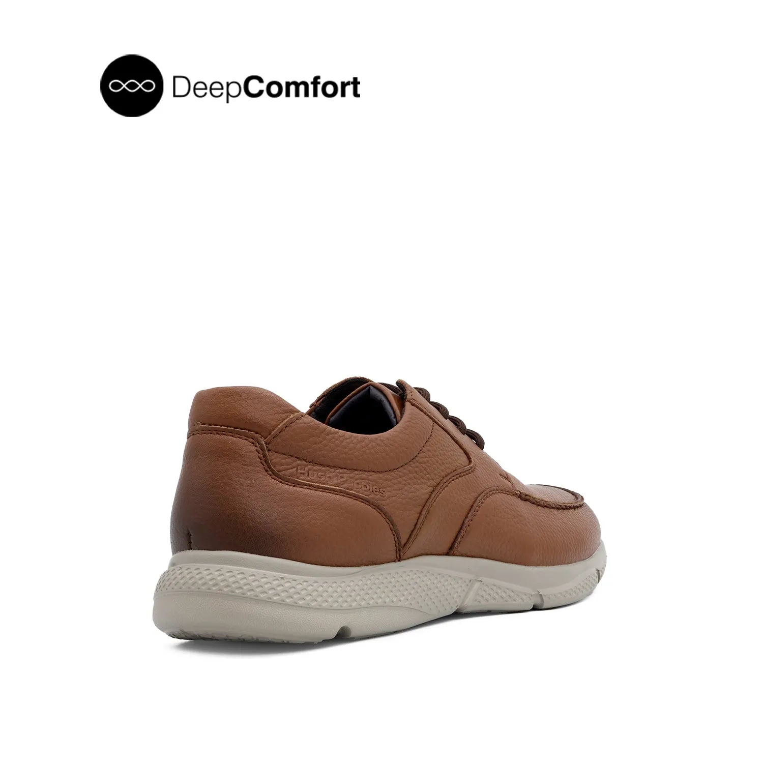 Neil Lace Up Men's Shoes - Cognac Tumbled Leather