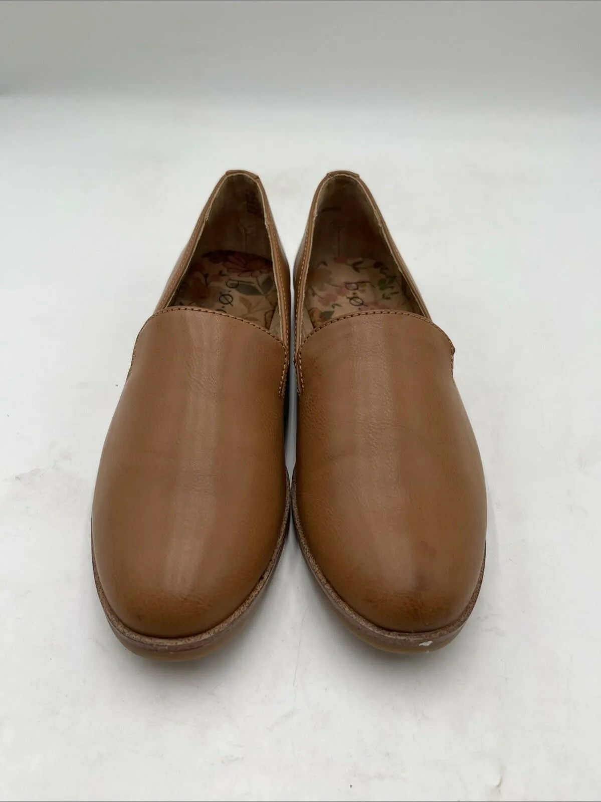 NWB Women's Boc Becca Shoes Faux Leather Brown Size 7.5M/38
