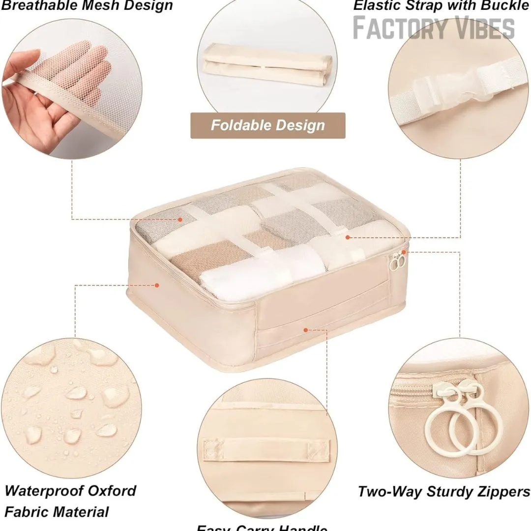 Packify™ 7 Set Packing Cubes Luggage Organizers