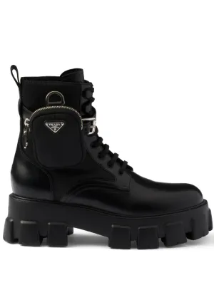 Prada Monolith boots