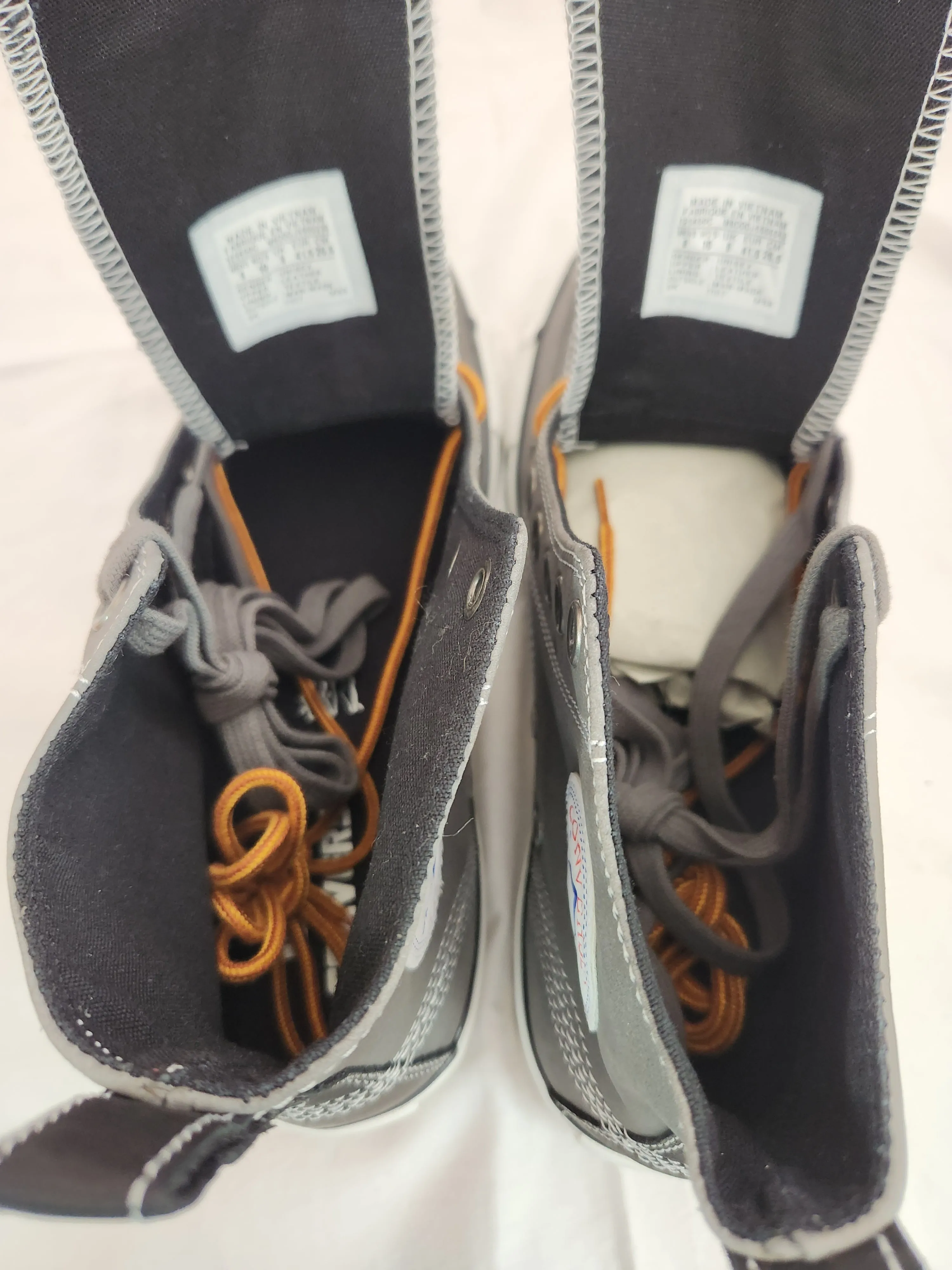 Rare - Converse Charcoal Classic Boot Hi #125650C - Size: Men 8/Women 10