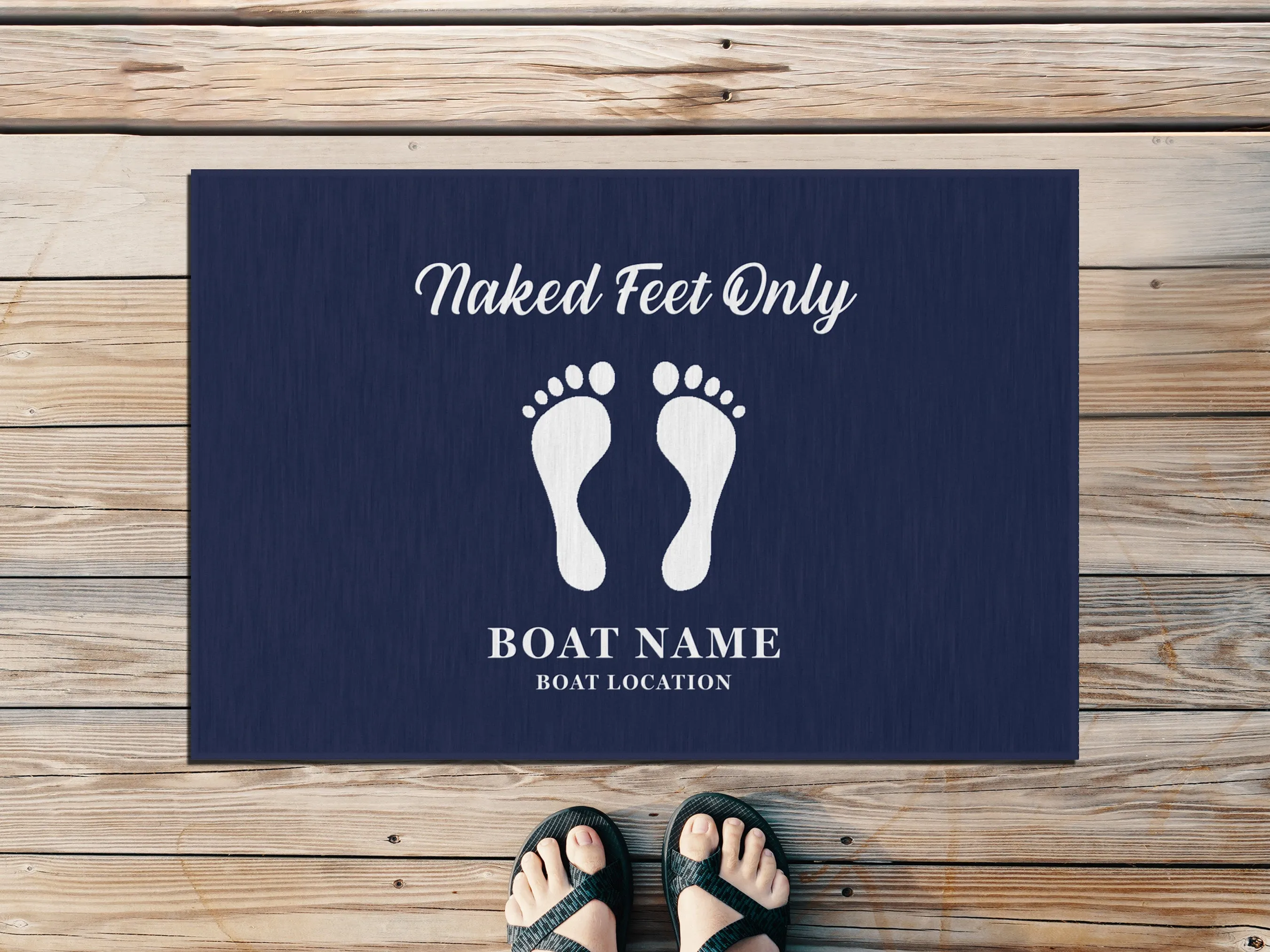 Remove Your Shoes Rug | Upwind Design
