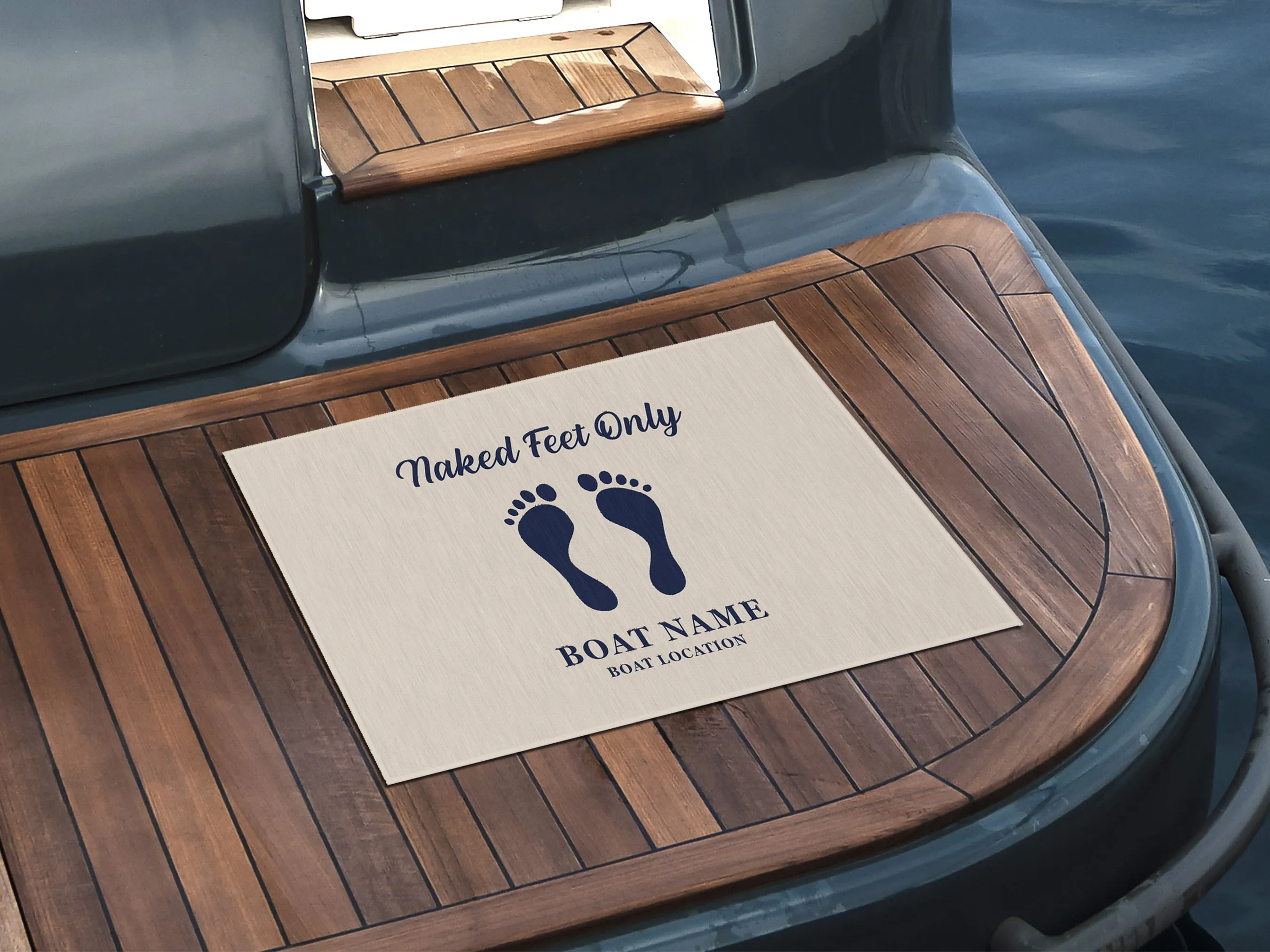 Remove Your Shoes Rug | Upwind Design