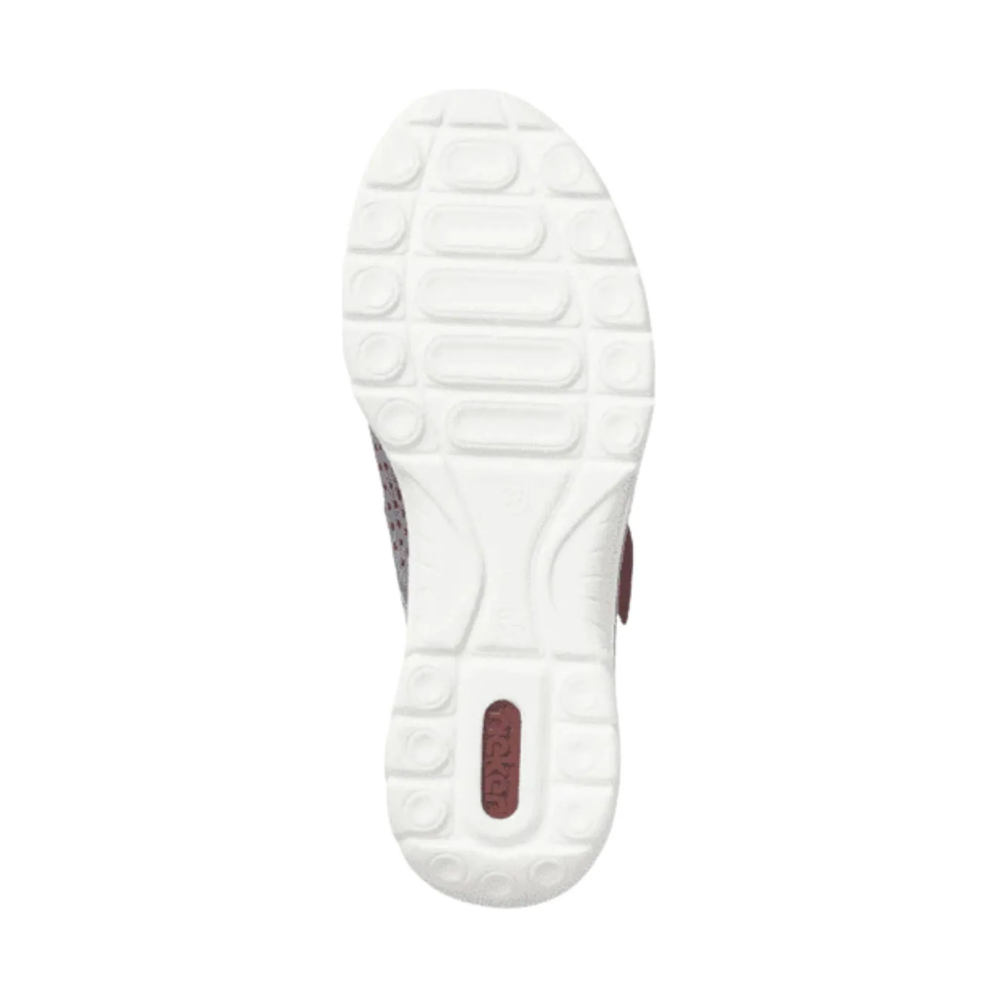 Rieker Women's Nikita Shoes - Steel/Jeans/Silverflower