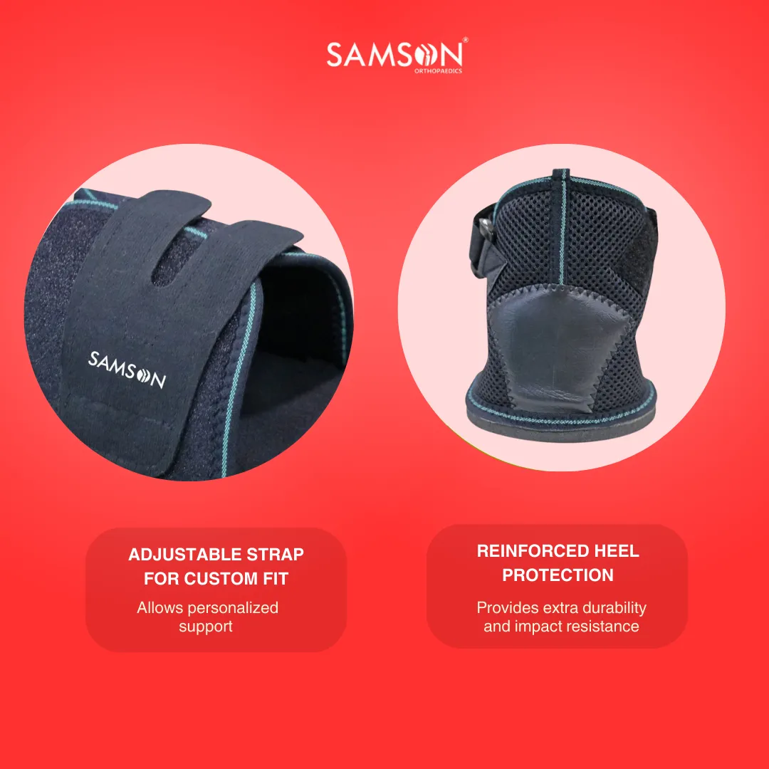 SAMSON Cast Shoe | Orthopaedic Foot Support for Fracture Recovery & Injury Protection