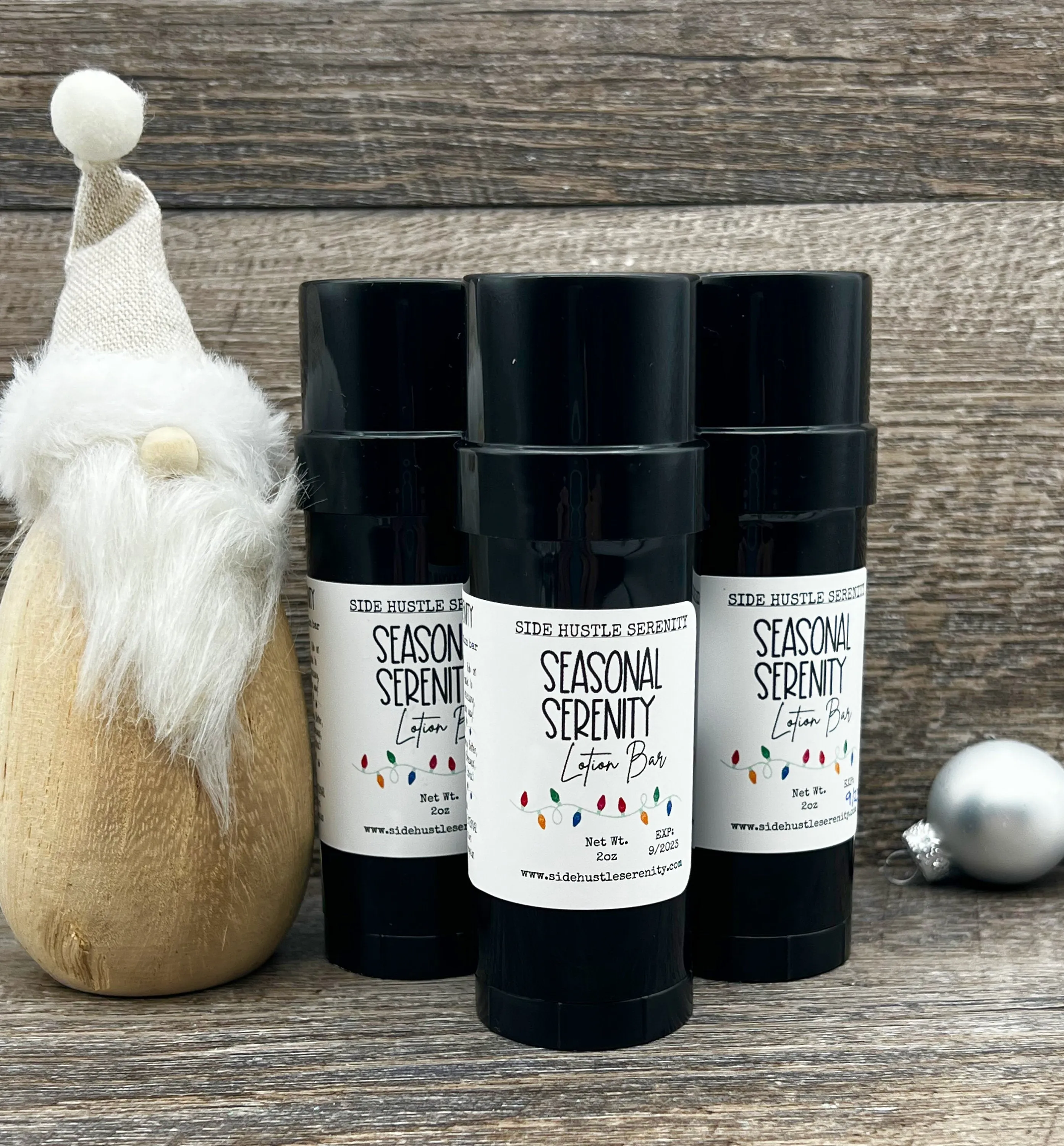 SEASONAL SERENITY Lotion Bar | Solid Lotion Stick Bar | Shea Butter | Skin Moisturizing | Dry Skin | Winter Must Have | Stocking Stuffers