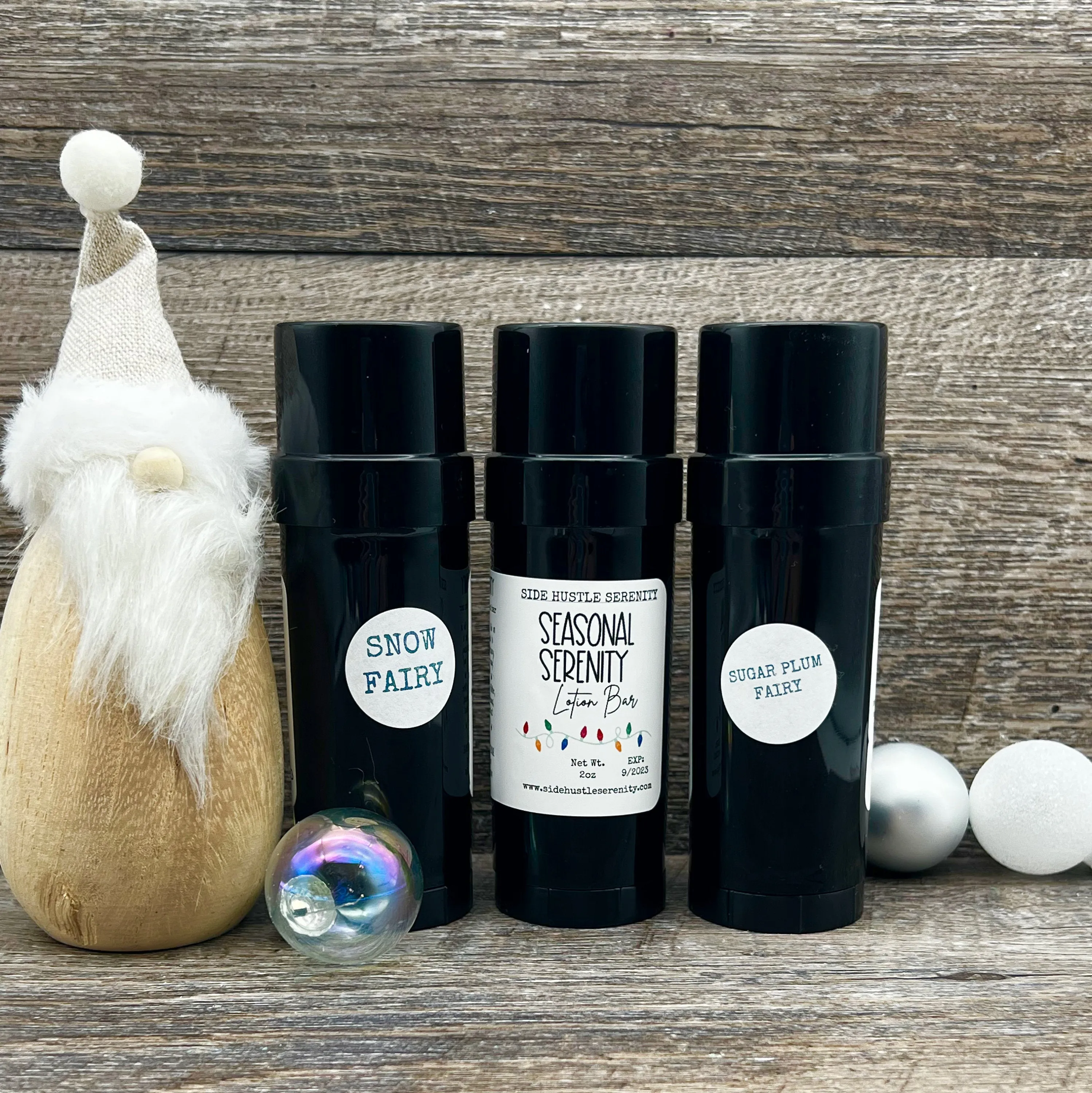 SEASONAL SERENITY Lotion Bar | Solid Lotion Stick Bar | Shea Butter | Skin Moisturizing | Dry Skin | Winter Must Have | Stocking Stuffers