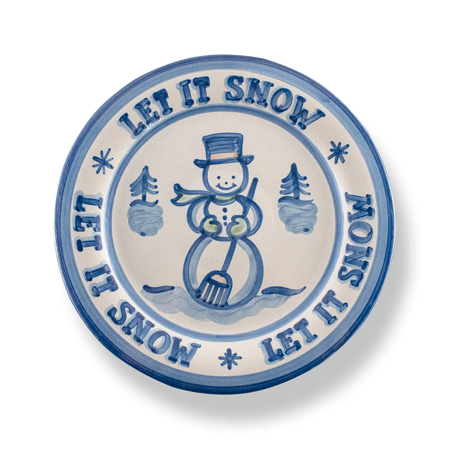 Seasonal Serving Plate - Let It Snow