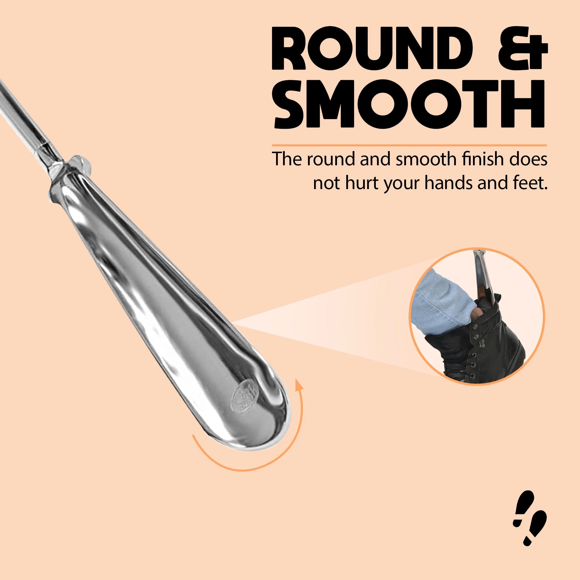 Shoe Mistri Aluminium Swan Shoe Horn