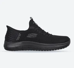 Skechers 108144EC Summits SR Enslee Arbeits-Sneaker für Damen mit weiter Passform