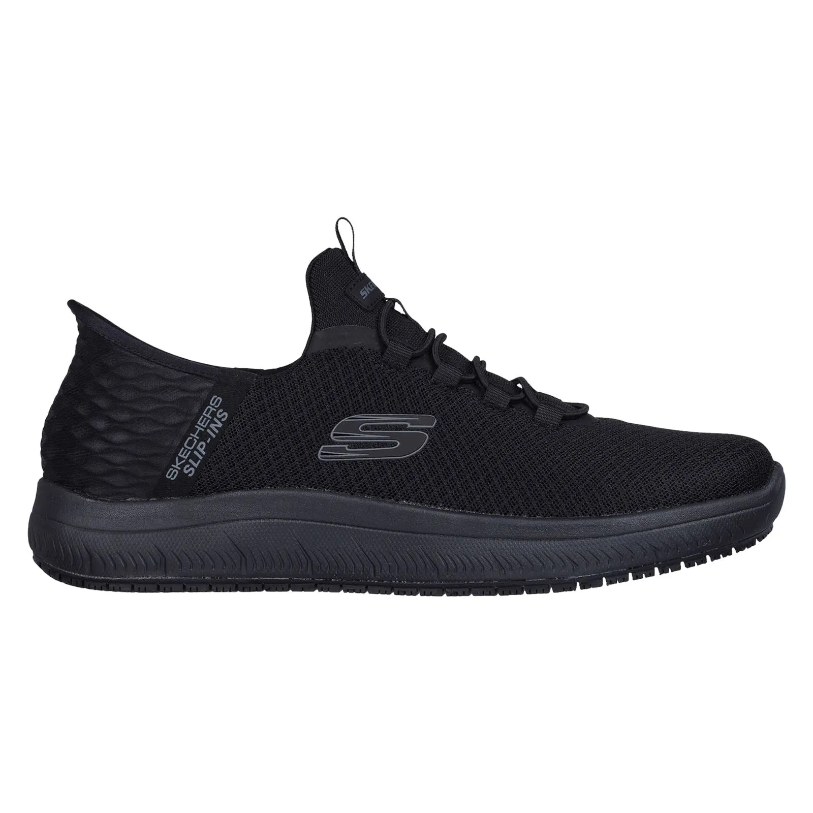 Skechers 200205 Summits Slip-ins Colsin Arbeits-Sneaker für Herren in weiter Passform
