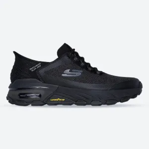 Skechers 237309 Slip-ins Max Protect Assembly Sneakers für Herren in weiter Passform - Schwarz