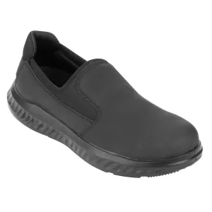 Slipbuster Steel Toe Slip On Shoes Black Size 40
