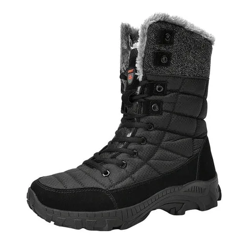SNOTrek Rubber Non-Slip Waterproof Snow Boots