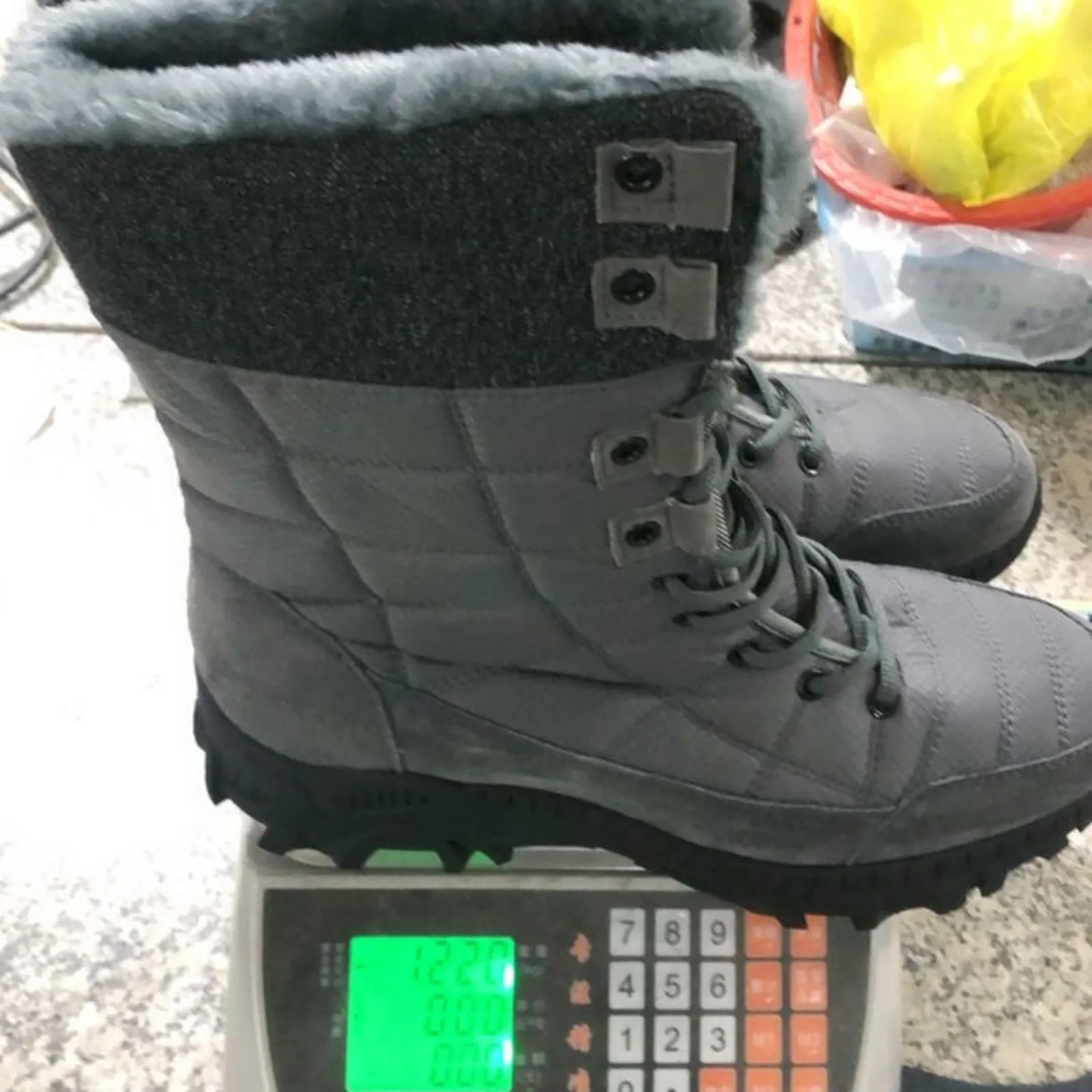 SNOTrek Rubber Non-Slip Waterproof Snow Boots