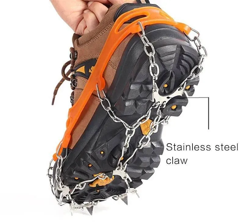 Snow Shoe Chains - Easy Walk Traction Aids for Winter Safety