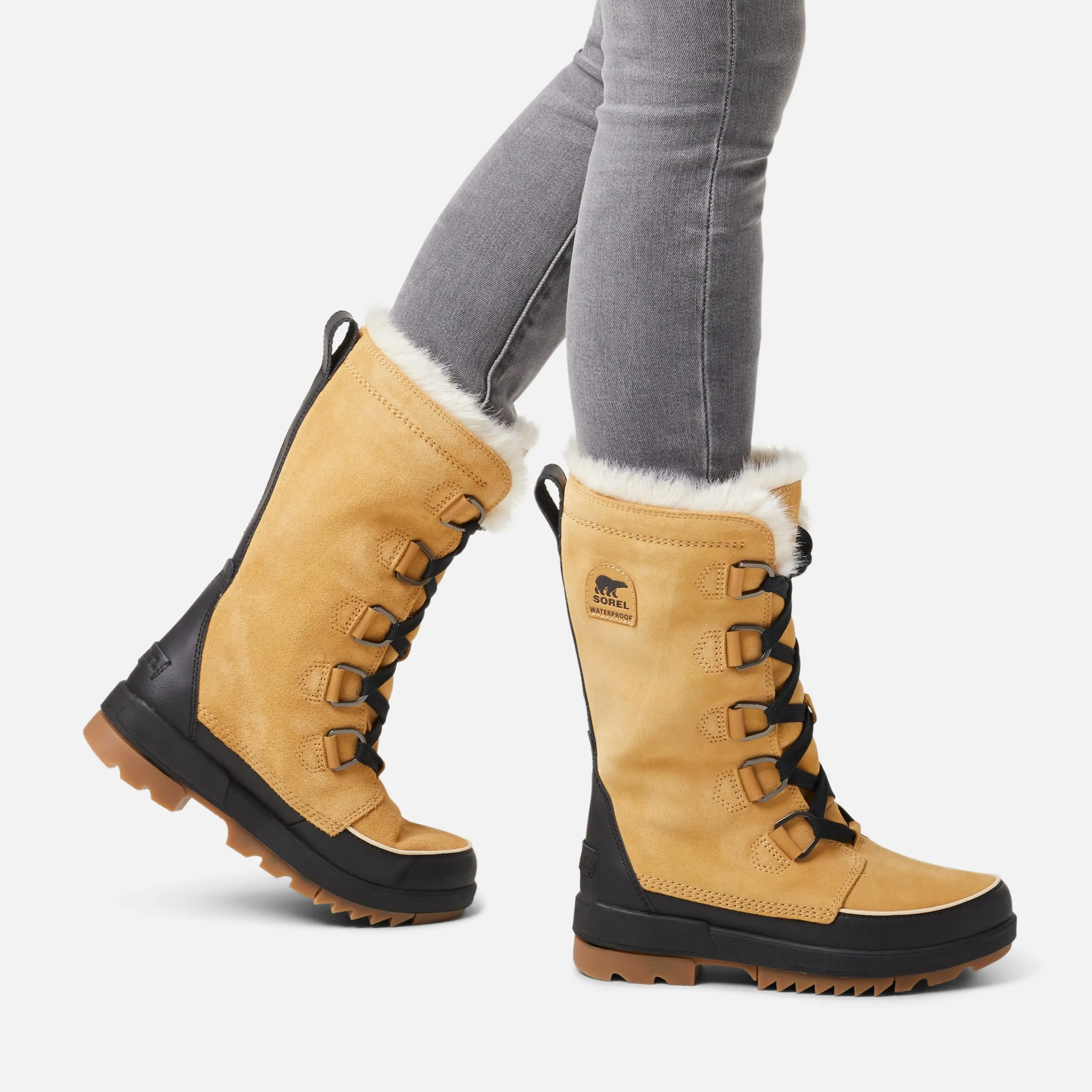 Sorel Tivoli IV Tall Waterproof Women's Boots - Curry - Size 6