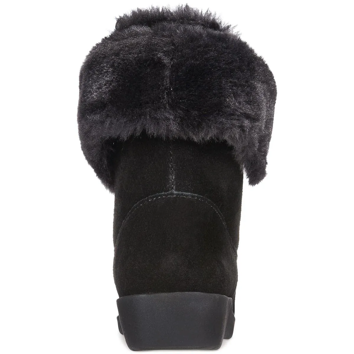 Style & Co. Womens Aubreyy Suede Ankle Winter & Snow Boots Black 8 Medium (B,M)