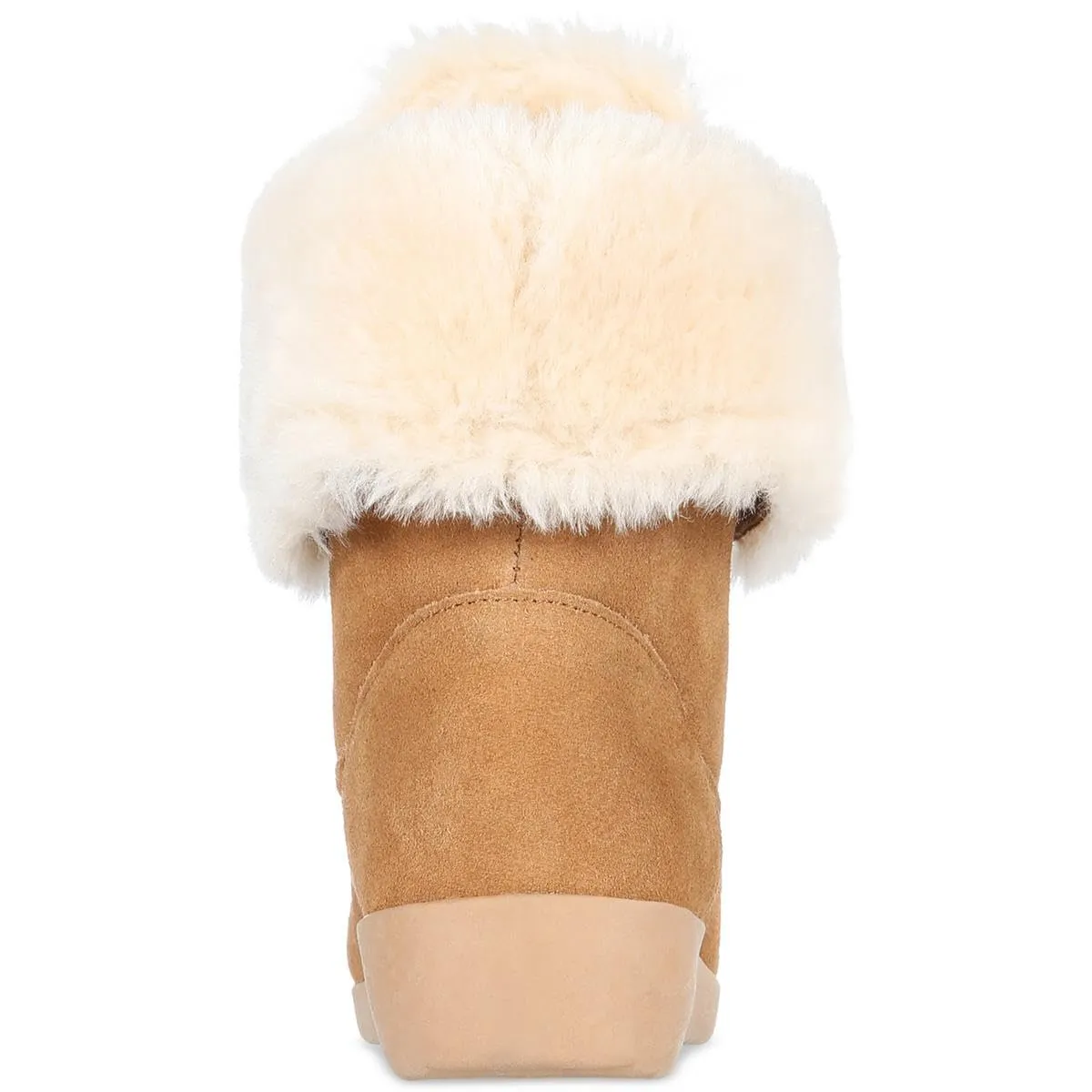 Style & Co. Womens Aubreyy Suede Ankle Winter & Snow Boots Tan 8 Medium (B,M)