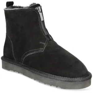 Style & Co. Womens Terrii Suede Winter & Snow Boots Black 6 Medium (B,M)