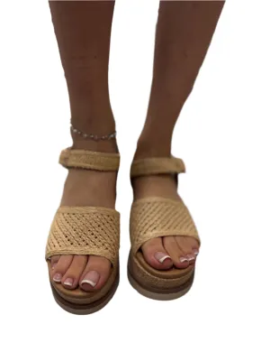SUMMER WEDGE WITH ADJUSTABLE ANKLE BAND TAITE-S