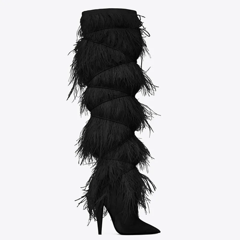 Super High Heel Stylish Fashion Boots