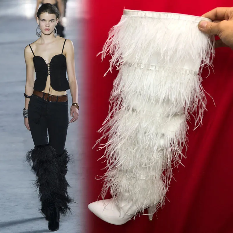 Super High Heel Stylish Fashion Boots