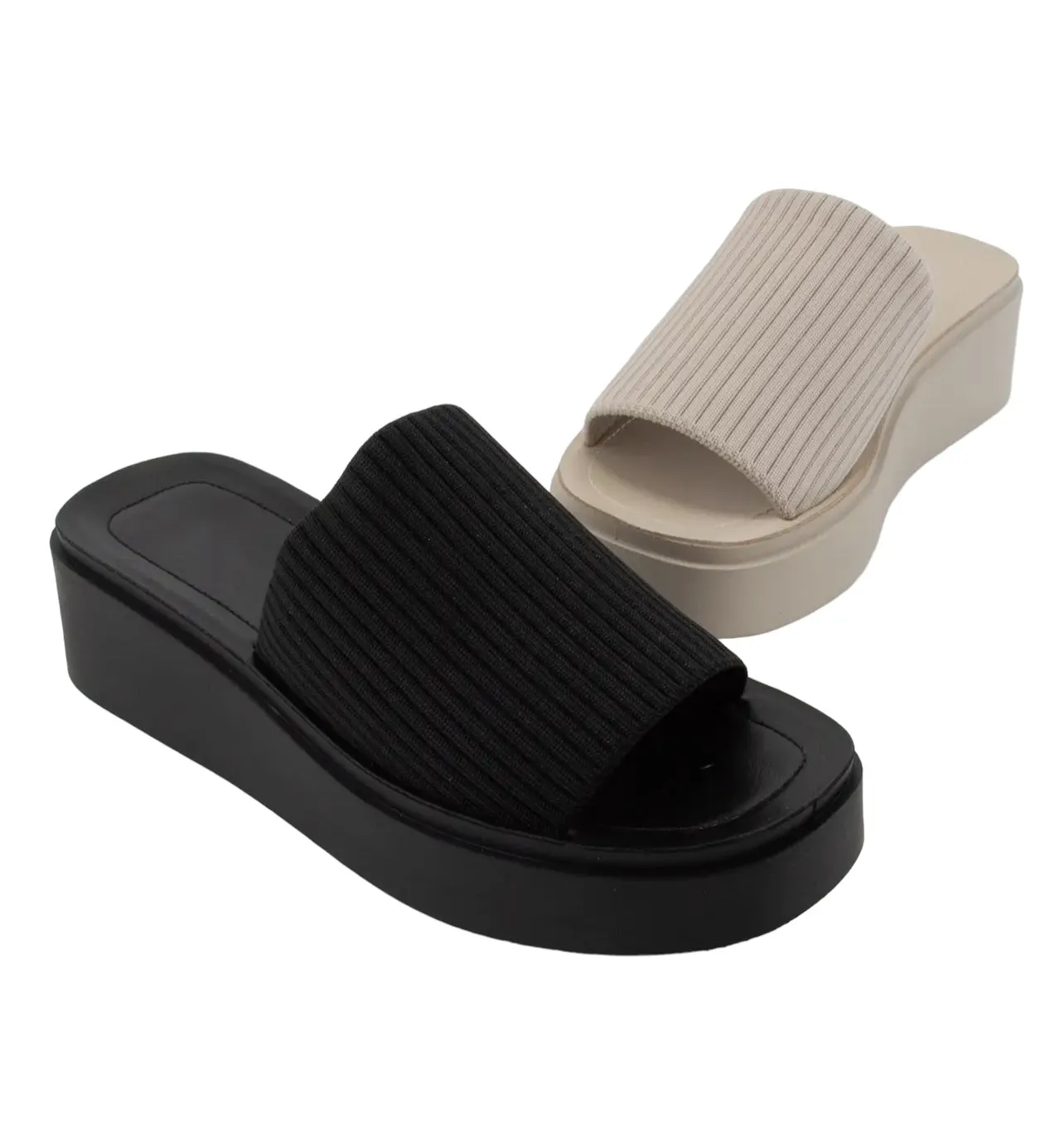 The Fay Black Sandal