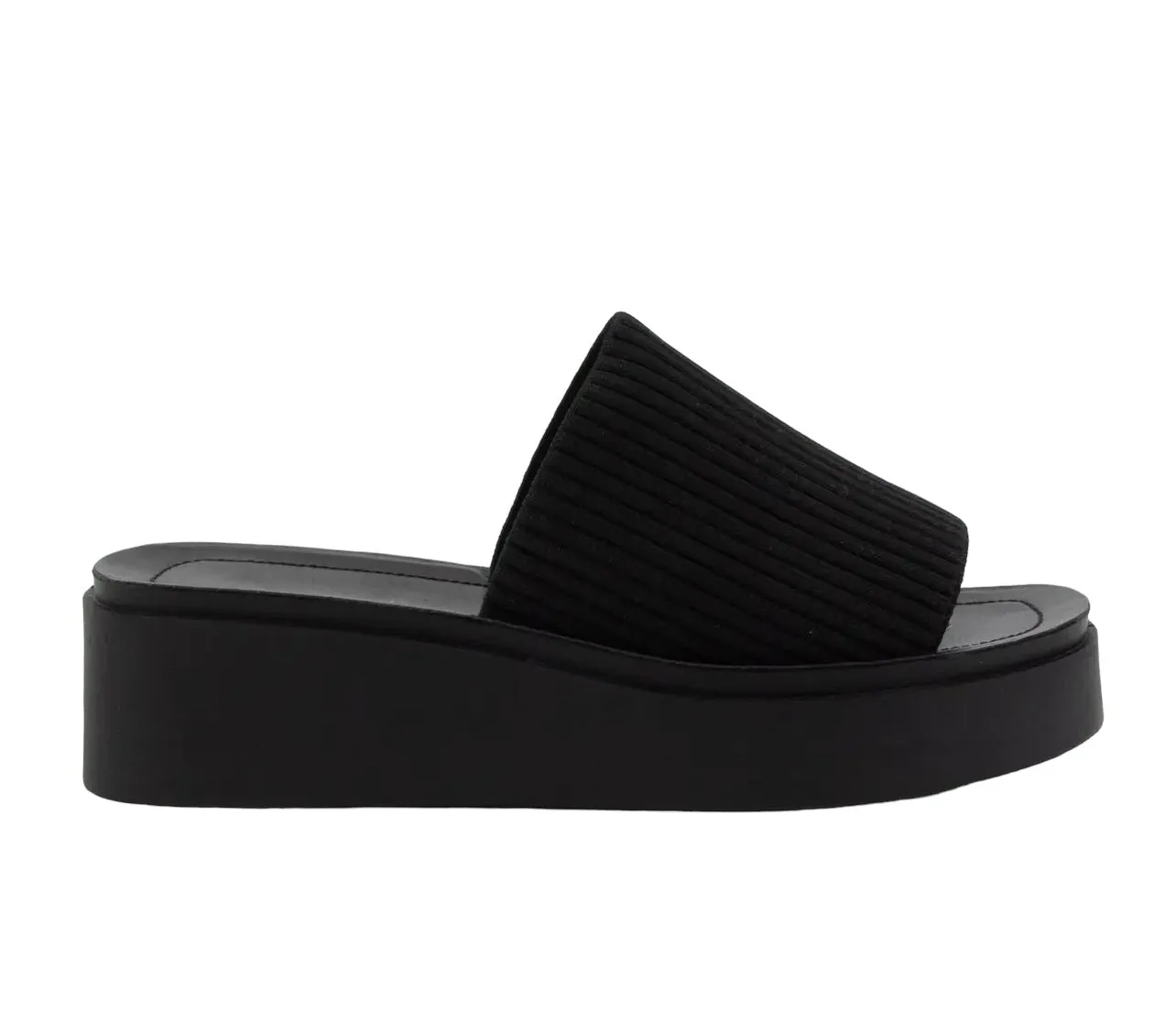 The Fay Black Sandal