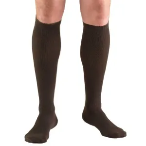 Truform - Compression Socks Knee High Large Brown Closed Toe - 1943-BN-L