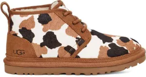 UGG Neumel Cow Print