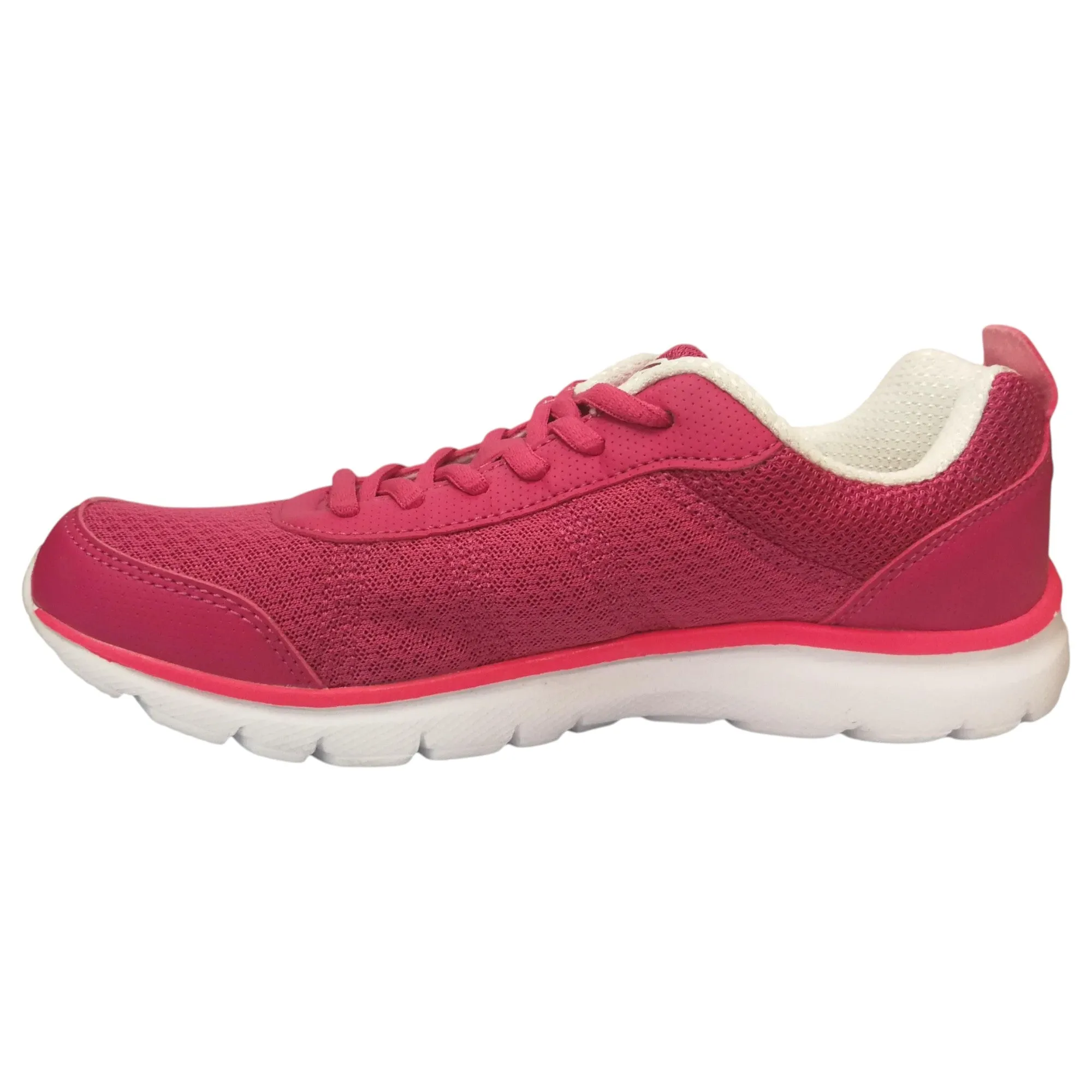Umbro Salvador Womens Runners Running Shoes Fuchsia / White