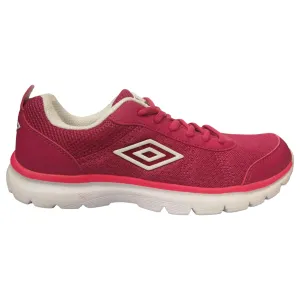 Umbro Salvador Womens Runners Running Shoes Fuchsia / White